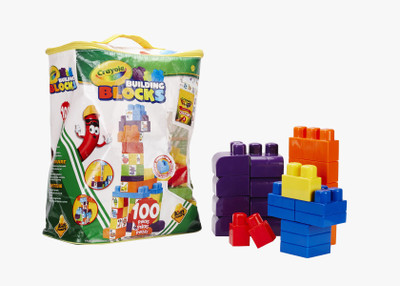 

Crayola NE Work 100 Tote with 90 Blocks(Multicolor)