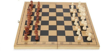 

Exaltedcollection 15 X15 Inches Wooden Non- Magnetic Chess fold able wooden 2 inch Chess Board 3 inch Chess Board(Multicolor)