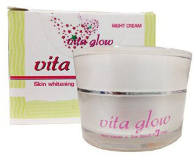 

Vita Glow 100% Skin Whitening, Fairness Night Cream(30 g)