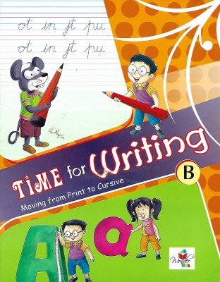 WONDER KIDS PUBLICATION TIME FOR WRITING (MOVING FROM PRINT TO CURSIVE) PART- B(English, Paperback, MEGHA BHUPINDER SINGH)