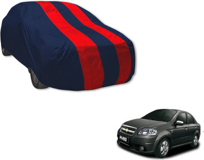 ask Car Cover For Tata Indigo eCS (With Mirror Pockets)(Red, Blue)