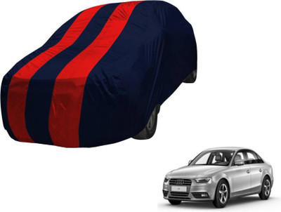 Gromaa Car Cover For Audi A4 (Without Mirror Pockets)(Red, Blue)