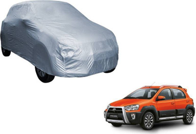 ask Car Cover For Toyota Innova Crysta (Without Mirror Pockets)(Silver)