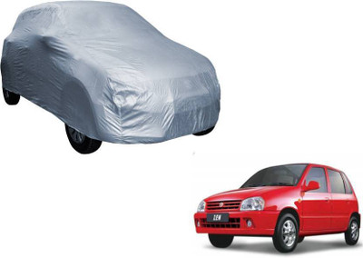 ask Car Cover For Maruti Suzuki Zen (Without Mirror Pockets)(Silver)