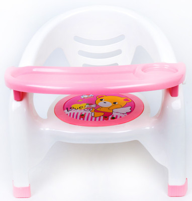 

ICE TREE Baby Feeding Chair with Removable Tray(Pink, Blue), Blue;pink