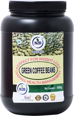 

N2B GREEN COFFEE BEANS A++ GRADE ORGANIC 500g Instant Coffee 500 g
