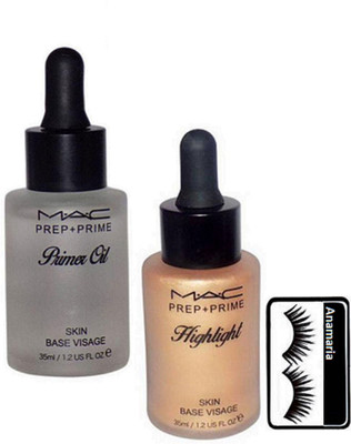 

anamaria Eyelashes & Prep+Prime Primer Oil & Highlight(Set of 3)