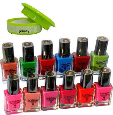 

jenney Nail Remover & Nail Polish (set of 12)(Set of 13)