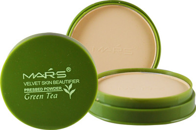 

Mars Green Tea Compact Powder 9500-02 Compact(Grain Brown)