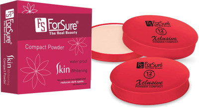 

Forsure Skin Whitening & Waterproof Compact Powder Compact(Natural)