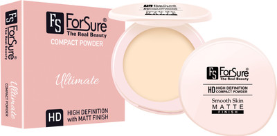 

Forsure Ultimate High Defination Compact Powder with Matte Finish Compact(Natural)