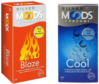 Moods All night and Ultra thin Condom(Set of 2, 12S)