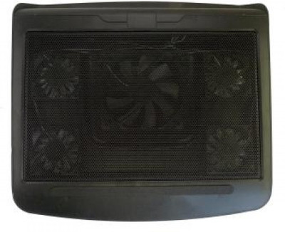 

RRG Laptop Notebook Fan Cooling Pad for Laptop Multi Colour Cooling Pad Cooling Pad(Black)