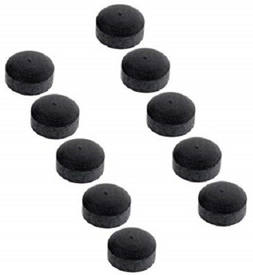 

KBA Black Cue Tips 9 mm (10 Pieces) KBABCT9MM Billiards Cue Stick(Microfibre)