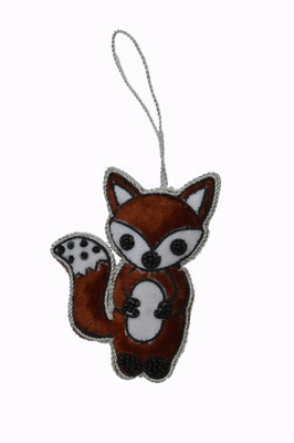 

Mihiransh Brown, White Handmade_Home_Decor_Fox_Shape_Hanging - 25 g