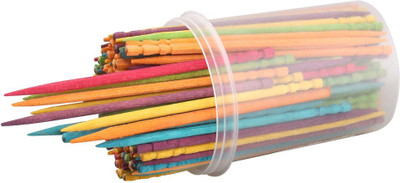 

Shrayati Color Wooden Toothpicks, Premium Bamboo Wooden(Pack of 3)