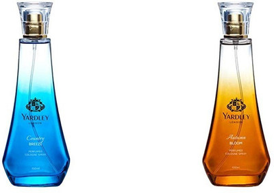 

Yardley London Country Breeze and Autumn Bloom Pack Of 2 Perfume Body Spray - For Women(100 ml, Pack of 2)