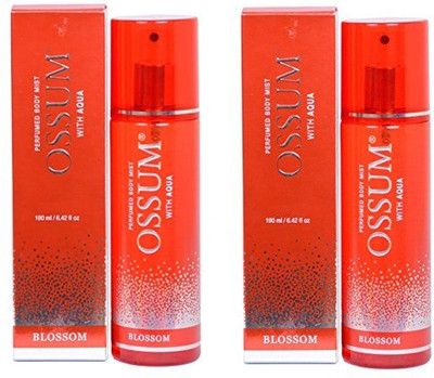 

ossum BLOSSOM Body Spray - For Men & Women(380 ml, Pack of 2)