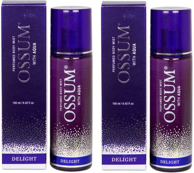 

OSSUM DELIGHT Body Spray - For Men & Women(380 ml, Pack of 2)