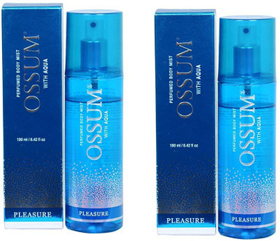 

OSSUM PLEASURE Body Spray - For Men & Women(380 ml, Pack of 2)