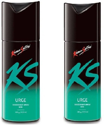 

KamaSutra urge Body Spray - For Men & Women(300 ml, Pack of 2)