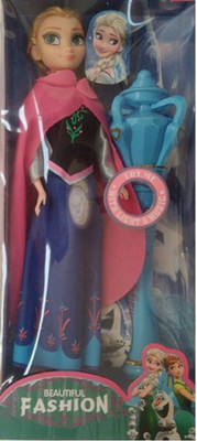 

aleswick Fashionable doll with musical and light stick(Multicolor)