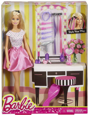 

Barbie Doll and Playset(Multicolor)