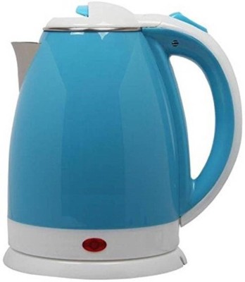 

WDS CK-01 1.8 Litre Stainless Steel Hot Water Kettle Fast Water Heating Boiling Pot with Lockable Lid LED Indicator Light (Blue) Electric Kettle(1.8 L, Blue)