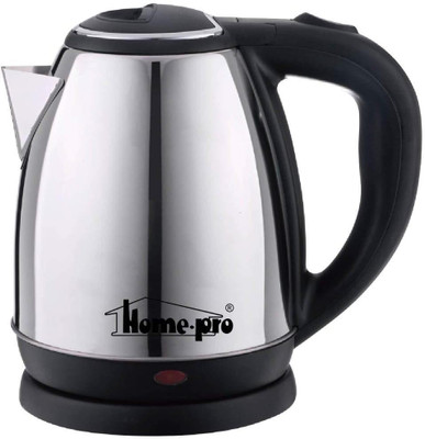 

Homepro 1.5 LTRS, 1500 WATTS Electric Kettle(1.5 L, Silver)