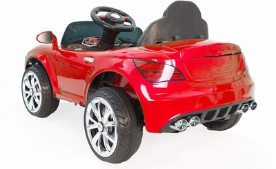 Webby Battery Operated Ride on Car for Kids with 30 Kg Weight Capacity Car Battery Operated Ride On(Red)