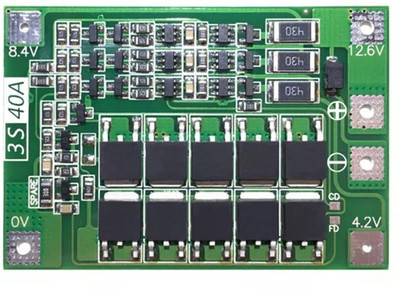 

Entrox 3s 40A Li-ion Lithium Battery Charger Protection Board PCB BMS For Drill Motor 11.1v 12.6v Lipo Cell Module Electronic Components Electronic Hobby Kit