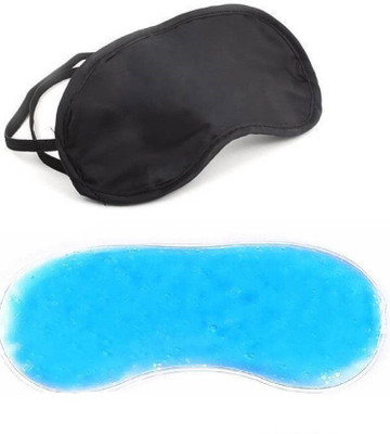 

TASHKURST Sleeping Rest Ice Eye Shade with Ice Pack Cooler Bag Sleeping Mask Cover Cold Relaxing Soothing Eyes Care Gel Mask Health Care(100 g)