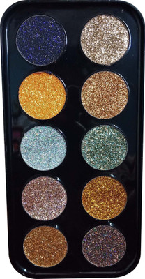

Flikerway Professional 10 Eye Glitter Kit 30 g(BLUE)
