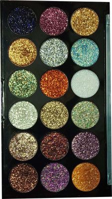 

Flikerway Professional 18 Color Eye Glitter Kit 32 g(A)