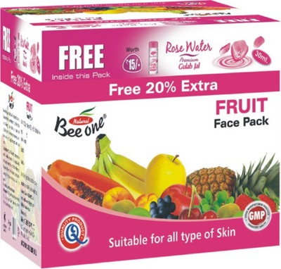 

BEEONE FRUIT FACE PACK 120 GM(120 g)