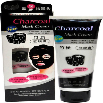 

Shopeleven Charcoal Purifying Cleansing Black Peel Off Anti-Blackhead Suction Mask Cream,130g - Pack of 1(130 g)