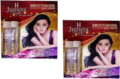 

j.j jumera MIRACLE SUPER SMOOTH SHINE SKIN SERUM FOR WOMEN 10+10ml pack of 2(40 ml)
