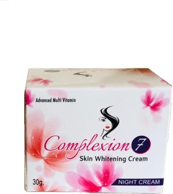 COMPLEXION 7 Skin Whitening Night Cream Advanced Multi vitamin (Pack of 2)(30 g)