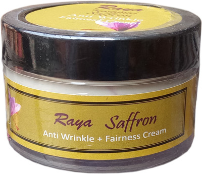 

NightBlue Raya Saffron Anti Wrinkle+Fairness Cream (From Kashmir) 50g(50 g)