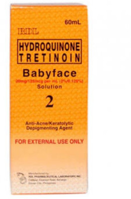 

RDL Hydroquinone tretinoin BABY FACE SOLUTUON 2 ORIGINAL(60 ml)