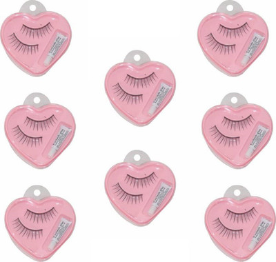 

Glamzone eye lashes day and night (Pack of 8 (Pack of 8)(Pack of 8)