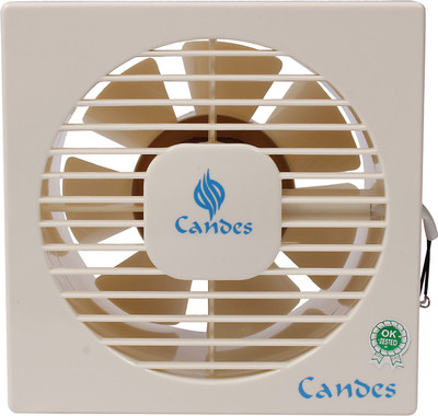 

Candes 100MM AXIAL Copper 6 Blade Exhaust Fan(Ivory, Pack of 1)