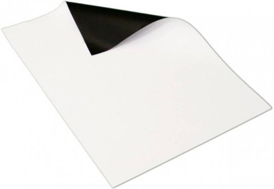 IMPRINT Soft Magnet Sheet White Color Felt Sheet(10 cm x 30 cm)