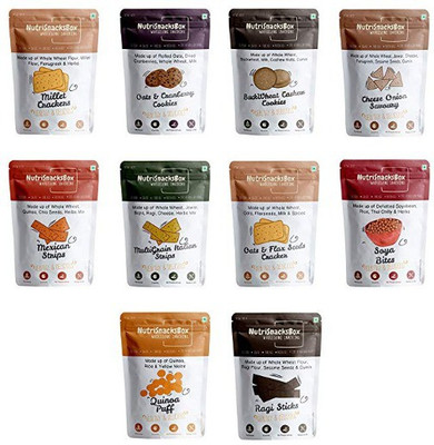 

NutriSnacksBox 10 Healthy Snacks Combo Combo(10)