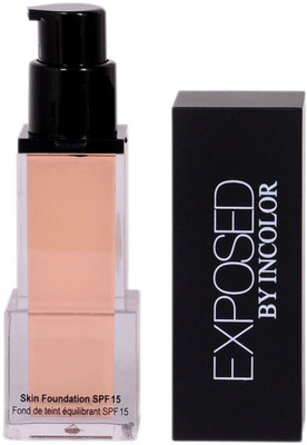 

Incolor Exposed Foundation, 01 Sun Tan, 30ml Foundation(Sun Tan)