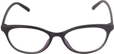 

Mykindofstore Full Rim Cat-eyed Frame(140 mm