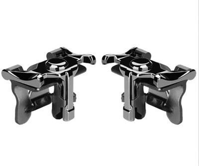 

BUY SURETY New arrival Metal pubg Trigger Game Trigger/Joystick Compatible with All Smartphones Sensitive Shoot/aim Buttons L1 R1 CZ Black Pubg Trigger Mobile Game Controller Gaming Accessory Kit(Multicolor, For Android, iOS)