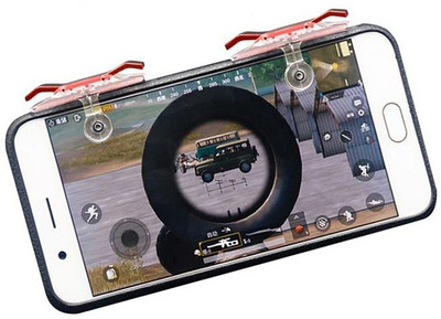 

BUY SURETY 1 Pair Left Right Phone Universal Pubg Hobbies Quick Shooting Button Control Game-pad Grip Holder Controller Metal Joystick PUBG-Sensitive Shoot and Aim Buttons L1R1 Gaming Accessory Kit(Multicolor, For iOS, Android)