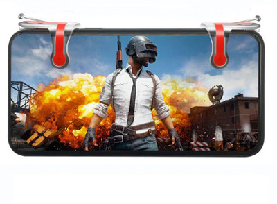

BUY SURETY rigger Fire Button Aim Key Games L1R1 Shooter Controller for PUBG/Rules of Survival/Knives Out for Android and iOS Devices Gaming Accessory Kit(Red, Transparent, For Android, iOS, Wii)
