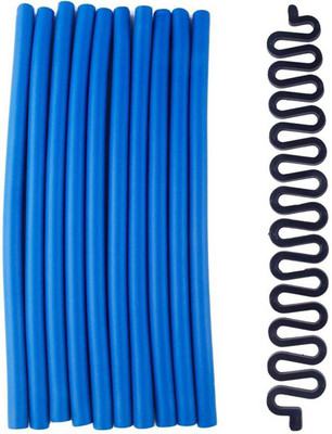 

PELO Easy & Soft Hair Accessories/ Hair Roller For Girls & Women (blue) Hair Accessory Set(Black, Blue)